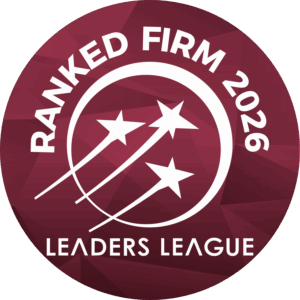 Auszeichnung Leaders League Ranked Firm 2026