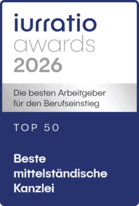 IUR50 2026: Top 50 Berufseinstieg Mittelständische Kanzleien